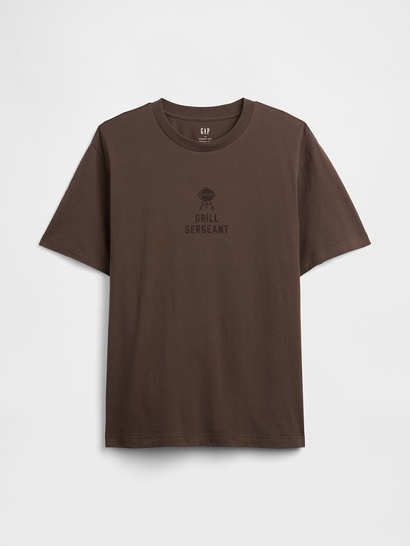 Everyday Soft Relaxed Grill Sergeant Graphic T-Shirt