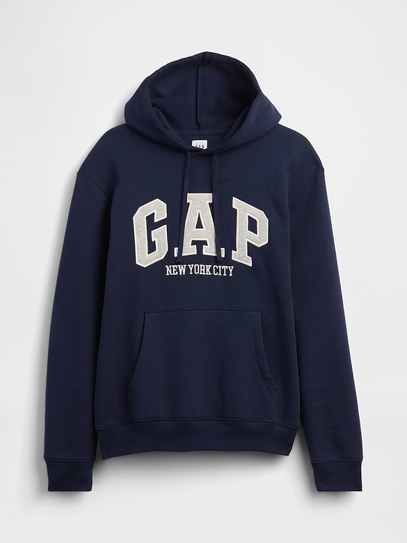 Relaxed Gap City Logo Hoodie