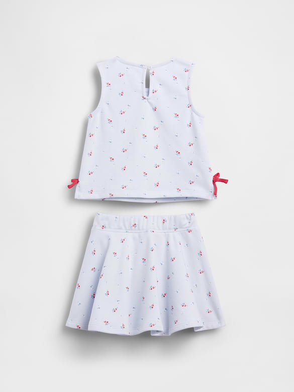 Baby & Toddler VintageSoft Bow Skort Set