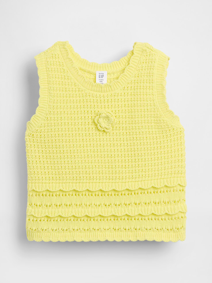 Image number 2 showing, Baby & Toddler Crochet Tank Top