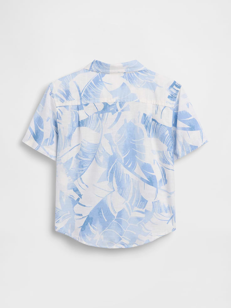 L'image numéro 3 présente Chemise en lin et coton pour Bébé et Tout-petit