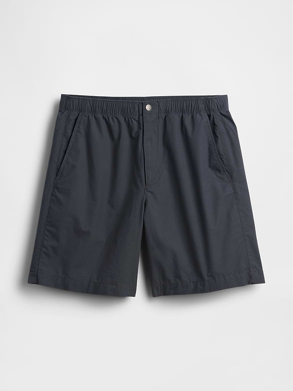 7" Poplin Relaxed Shorts