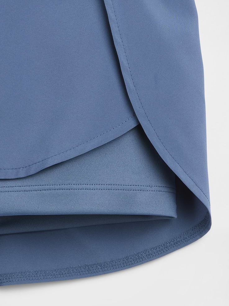 Image number 5 showing, Kids Quick-Dry Butterfly-Hem Run Shorts