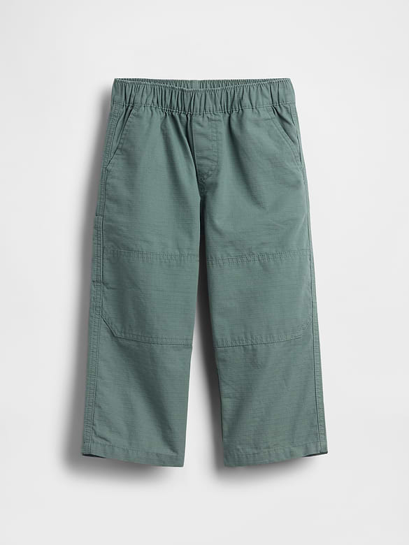 Toddler Pull-On Baggy Double-Knee Carpenter Pants