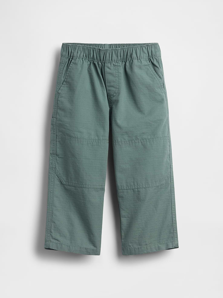 Image number 2 showing, Toddler Pull-On Baggy Double-Knee Carpenter Pants