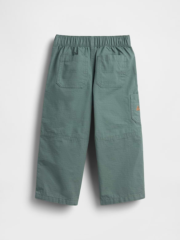Toddler Pull-On Baggy Double-Knee Carpenter Pants