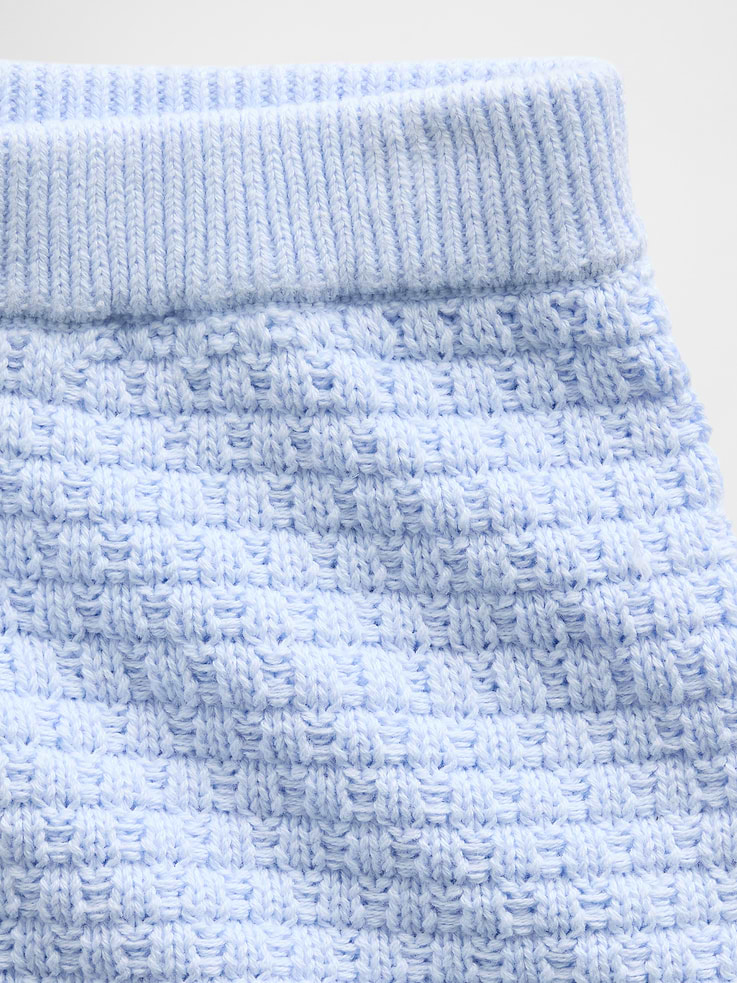 Image number 4 showing, Baby & Toddler Crochet Scalloped Pull-On Shorts