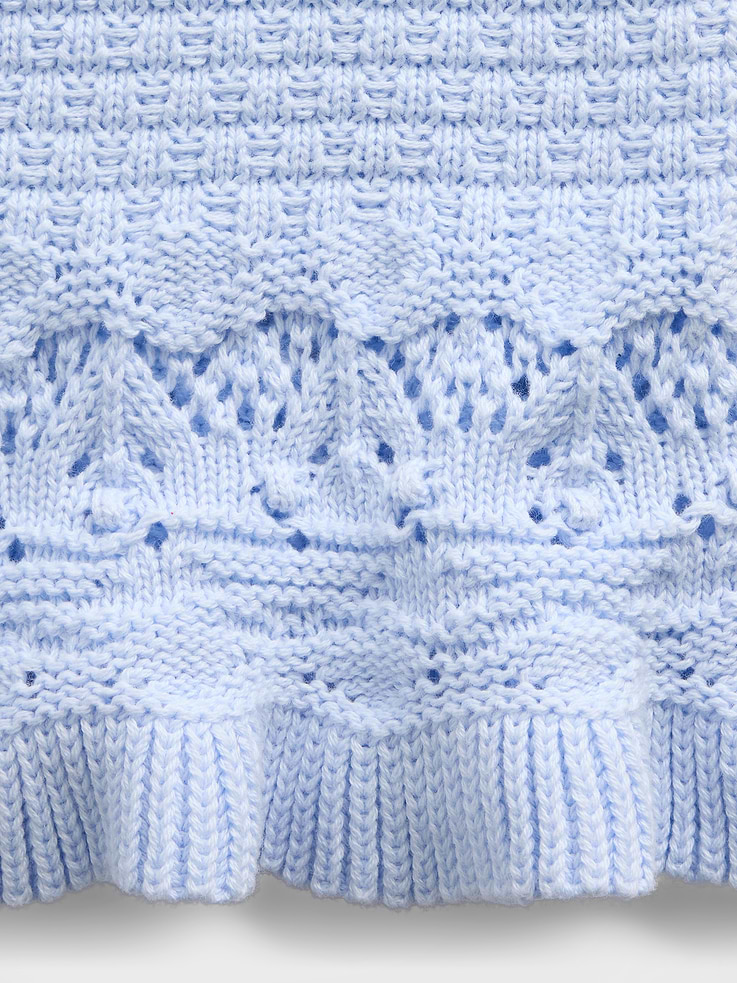Image number 4 showing, Baby & Toddler Crochet Scalloped Tank Top