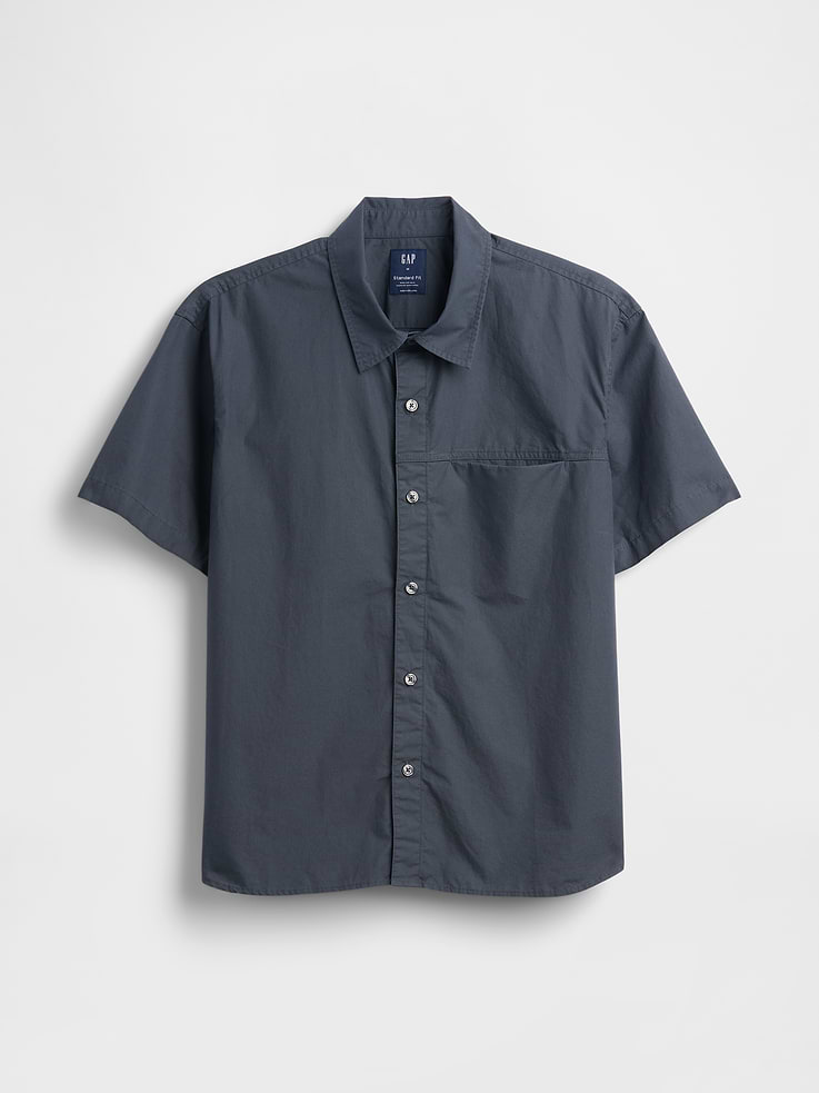 Image number 5 showing, Poplin Relaxed Shirt