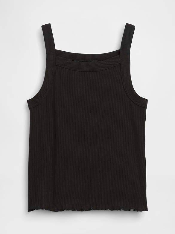 Kids Rib Square-Neck Tank Top