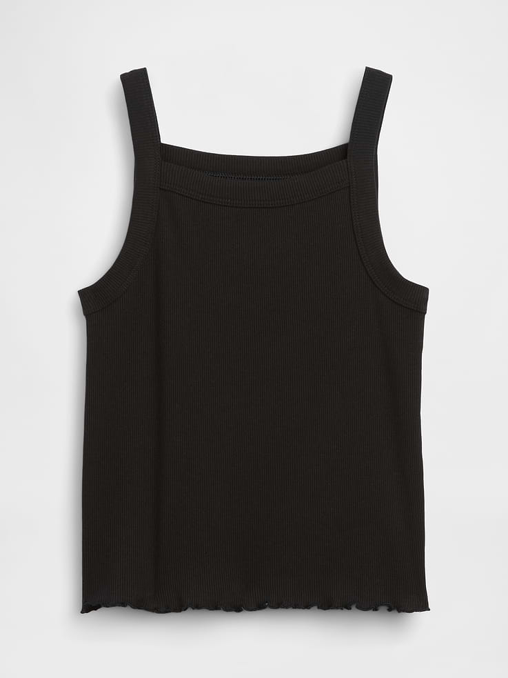 Image number 2 showing, Kids Rib Square-Neck Tank Top