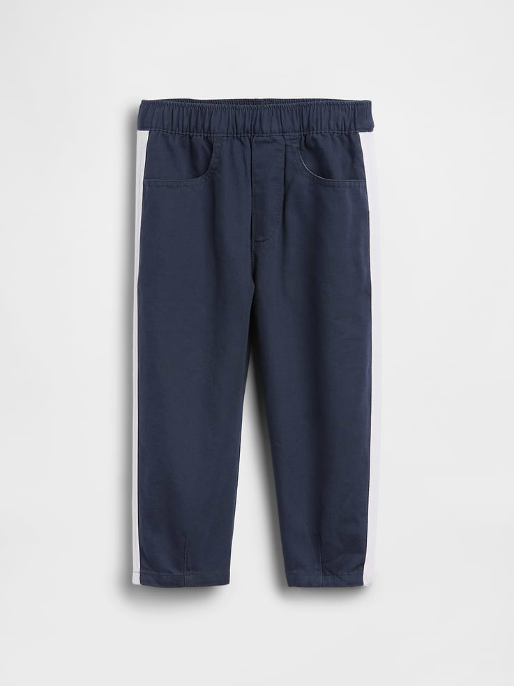 Image number 3 showing, Baby & Toddler UltraSoft Pull-On Stripe Barrel Pants