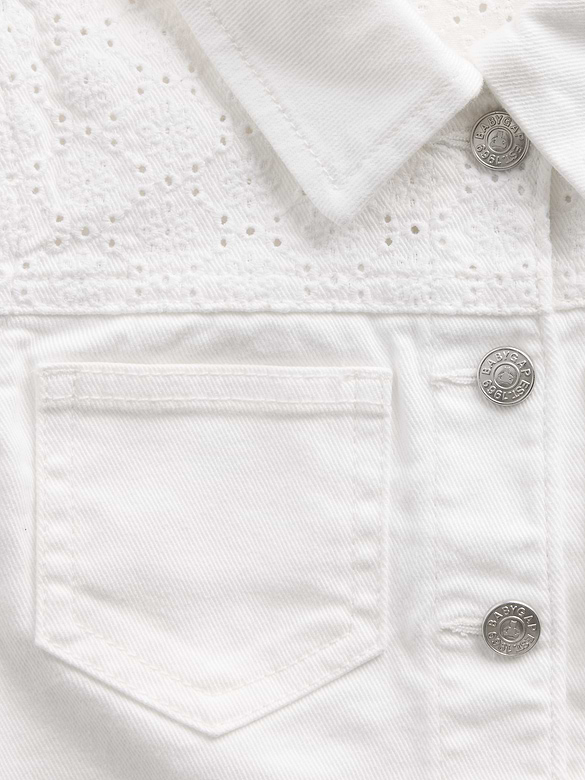 Baby & Toddler Eyelet Denim Jacket