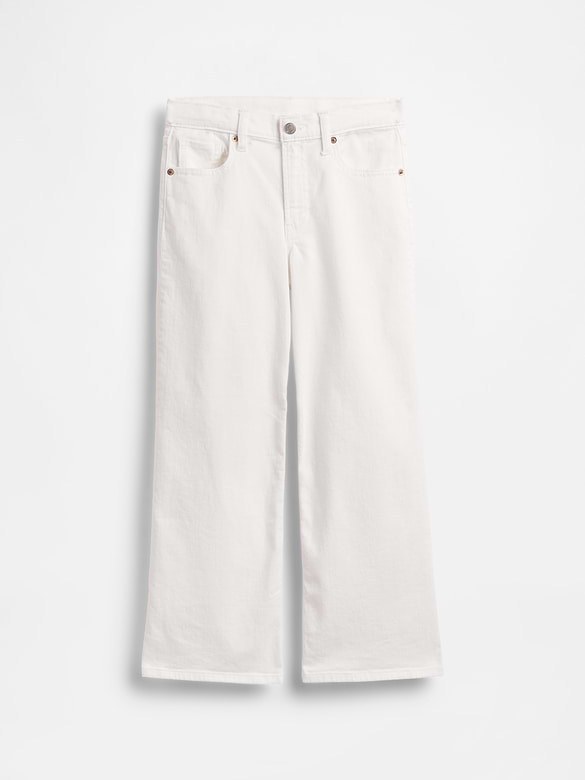 Kids Low Rise Stride Wide-Leg Jeans