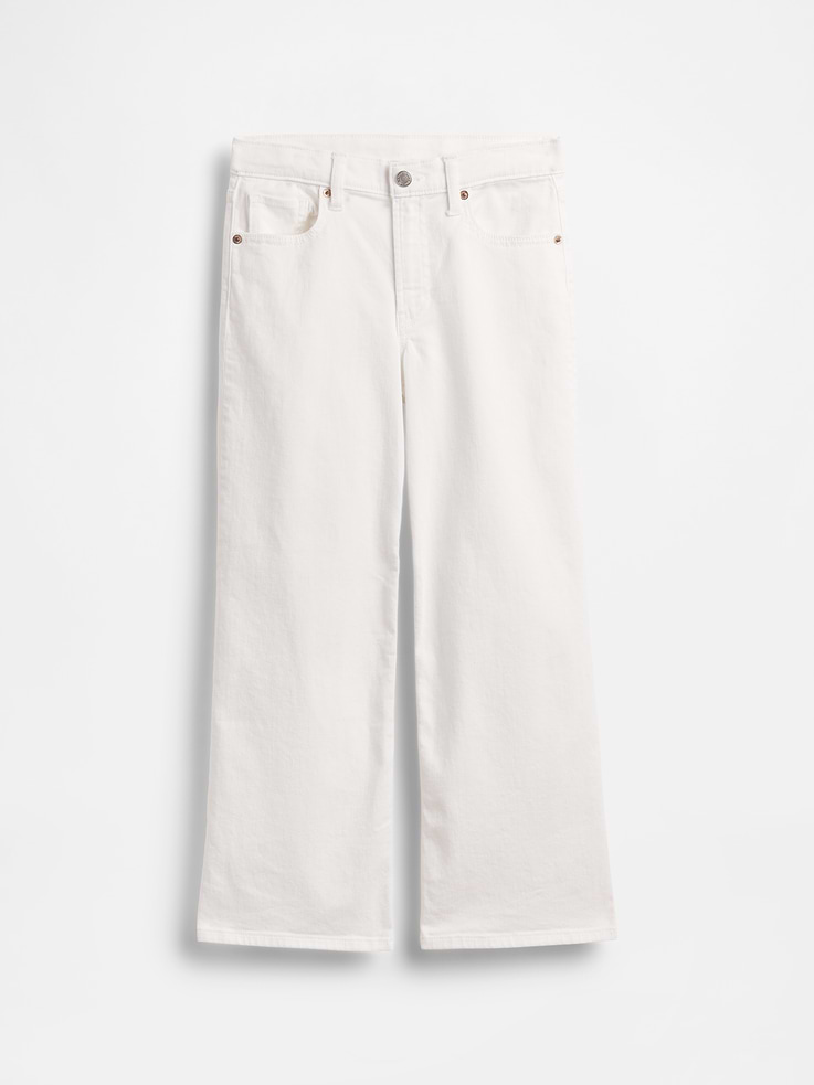 Image number 2 showing, Kids Low Rise Stride Wide-Leg Jeans