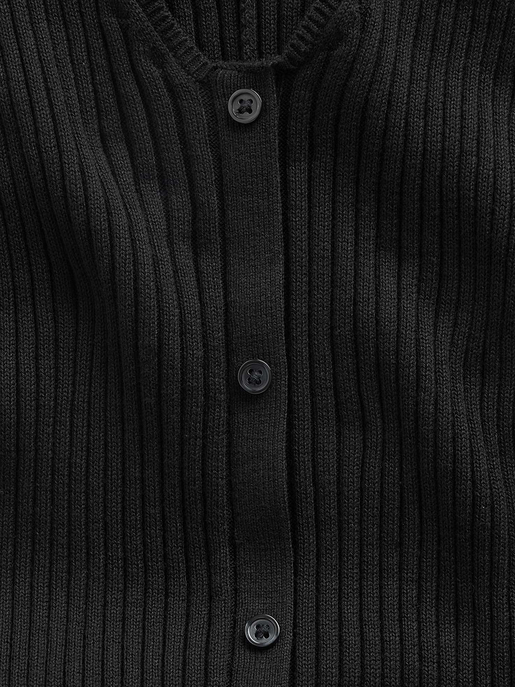 Image number 4 showing, Rib Button-Front Maxi Sweater Dress