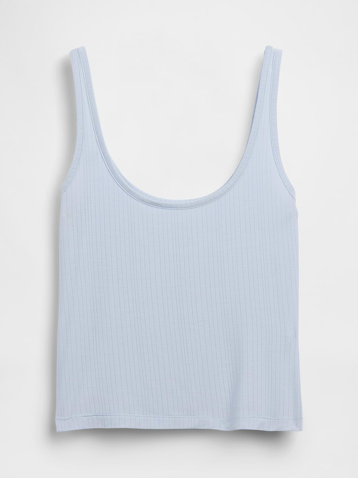 Image number 5 showing, SoftMade Modal Rib PJ Tank Top
