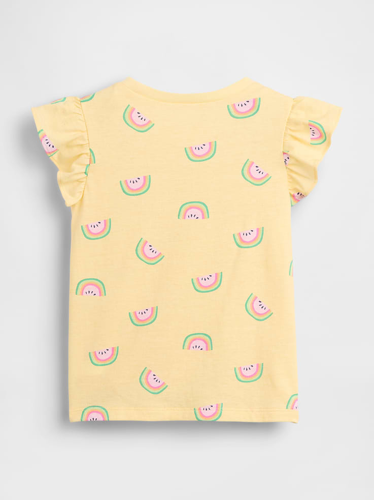 Image number 2 showing, babyGap Print Flutter Sleeve T-Shirt