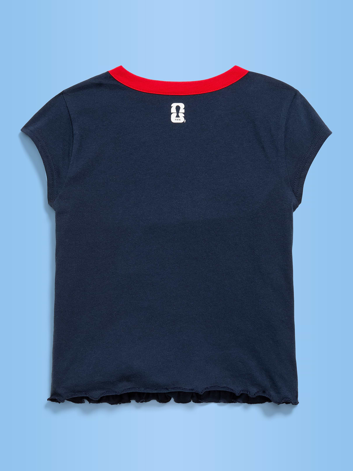 Image number 2 showing, FIFA World Cup 26™ Spain Smocked Graphic T-Shirt for Girls