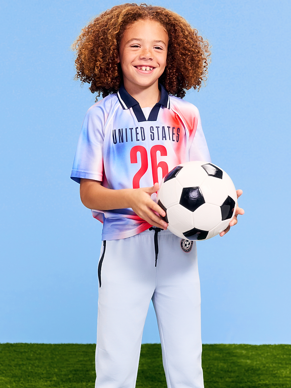 FIFA World Cup 26™ USA Lifestyle Collared Jersey T-Shirt for Kids