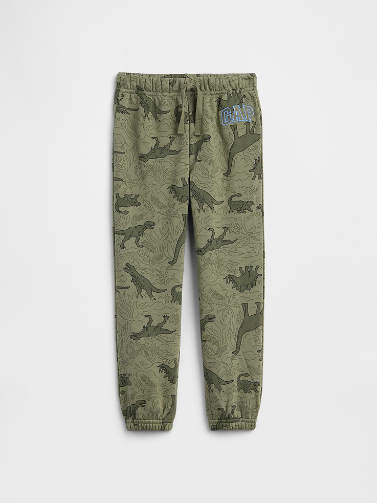 Image number 1 showing, babyGap Relaxed Pull-On Logo Joggers