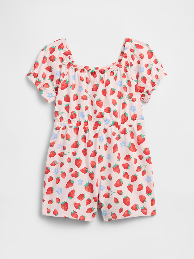 Image number 1 showing, babyGap Puff Sleeve Romper