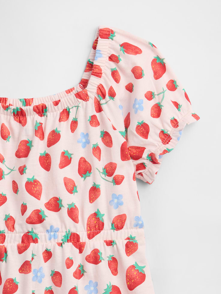 Image number 3 showing, babyGap Puff Sleeve Romper