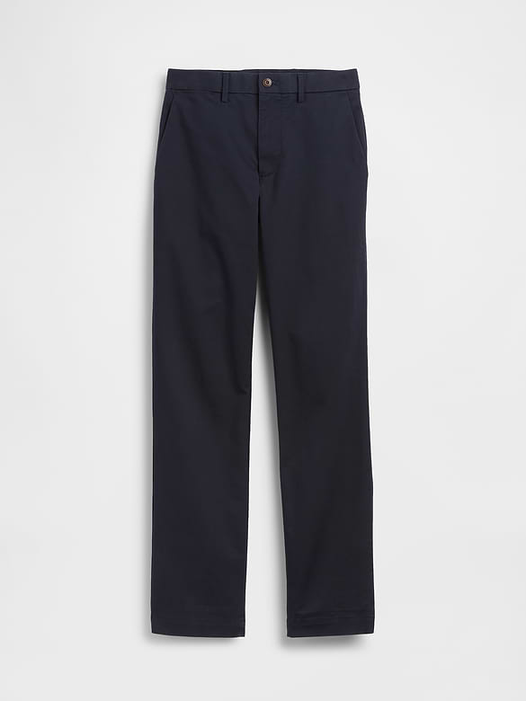Modern Straight Khakis