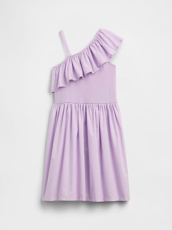 Kids One-Shoulder Dress