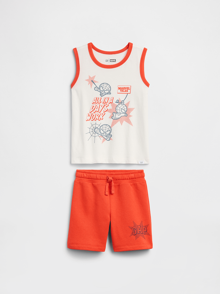 Image number 1 showing, babyGap Marvel Spider-Man Two-Piece Outfit Set