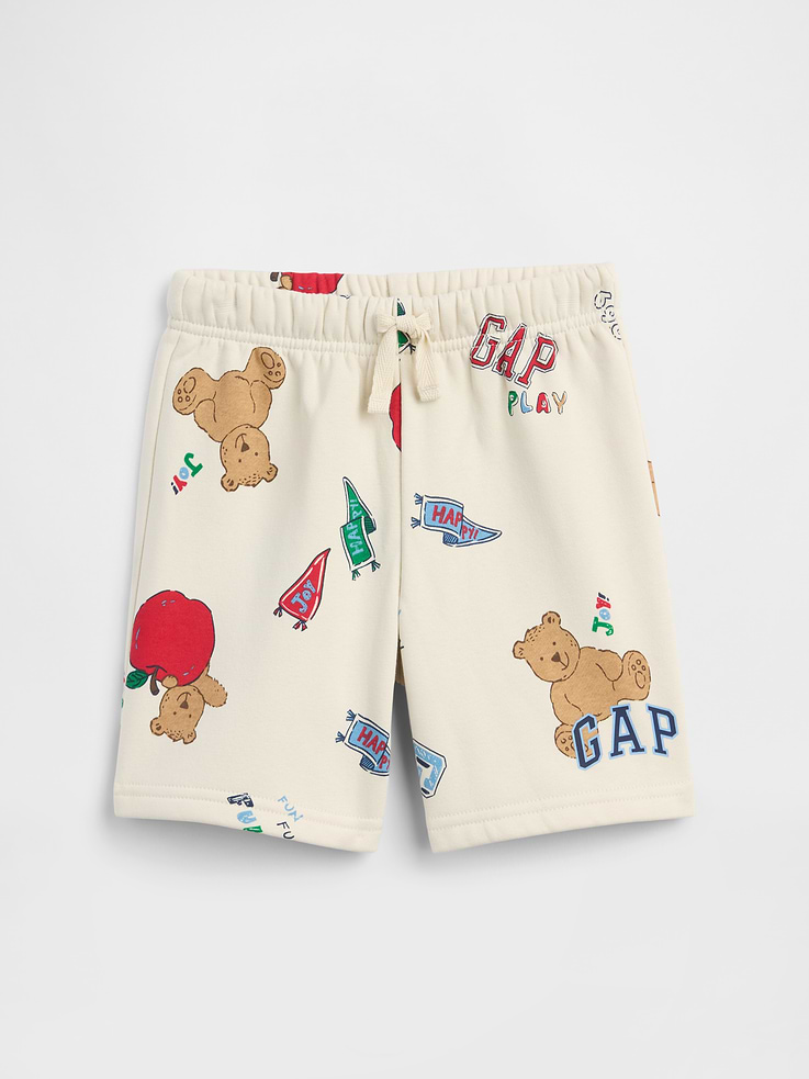 Image number 1 showing, babyGap Relaxed Pull-On Logo Shorts