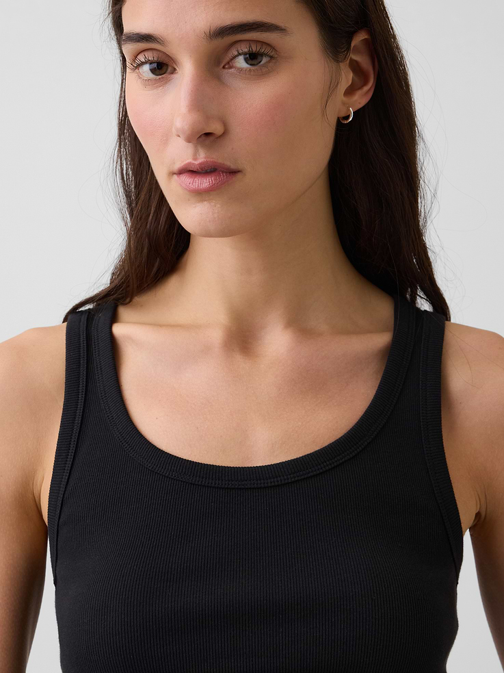 Image number 4 showing, Rib Scoop Tank Top
