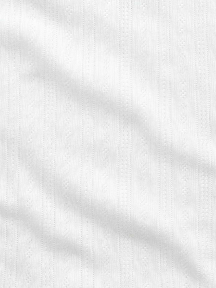 Image number 4 showing, Pointelle Lettuce-Hem PJ Cami