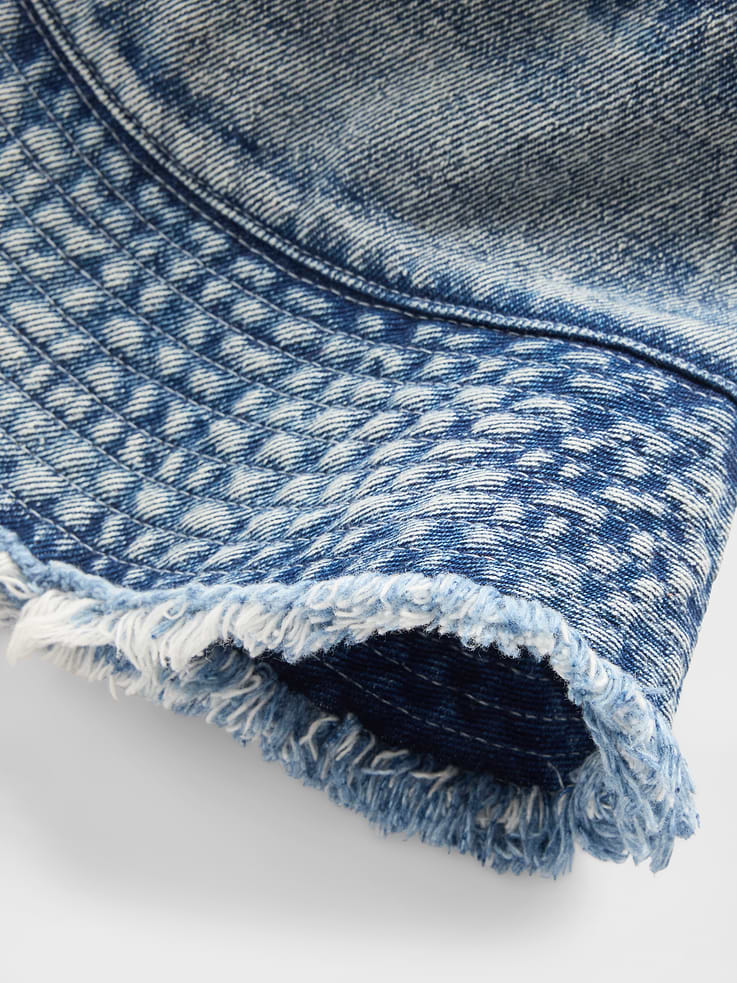 Image number 4 showing, Kids Denim Bucket Hat