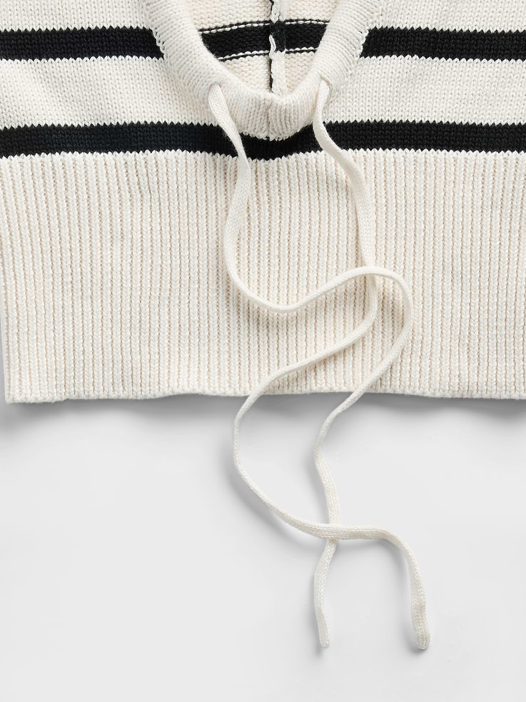Image number 2 showing, 100% Cotton Drawcord Hood