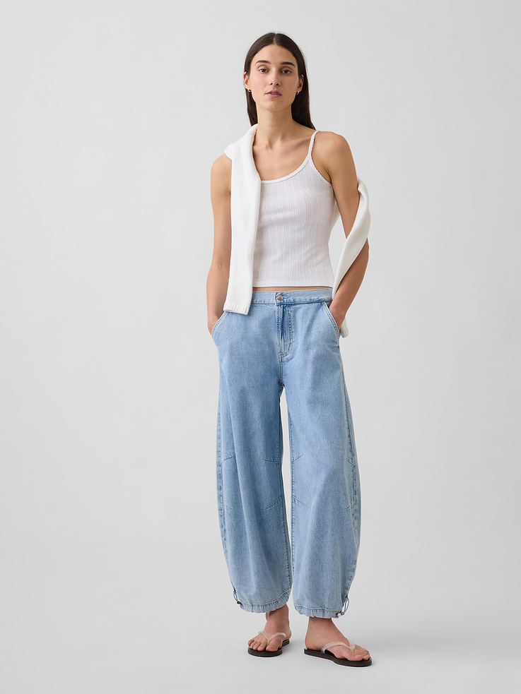 Image number 1 showing, Mid Rise UltraSoft Horseshoe Jeans