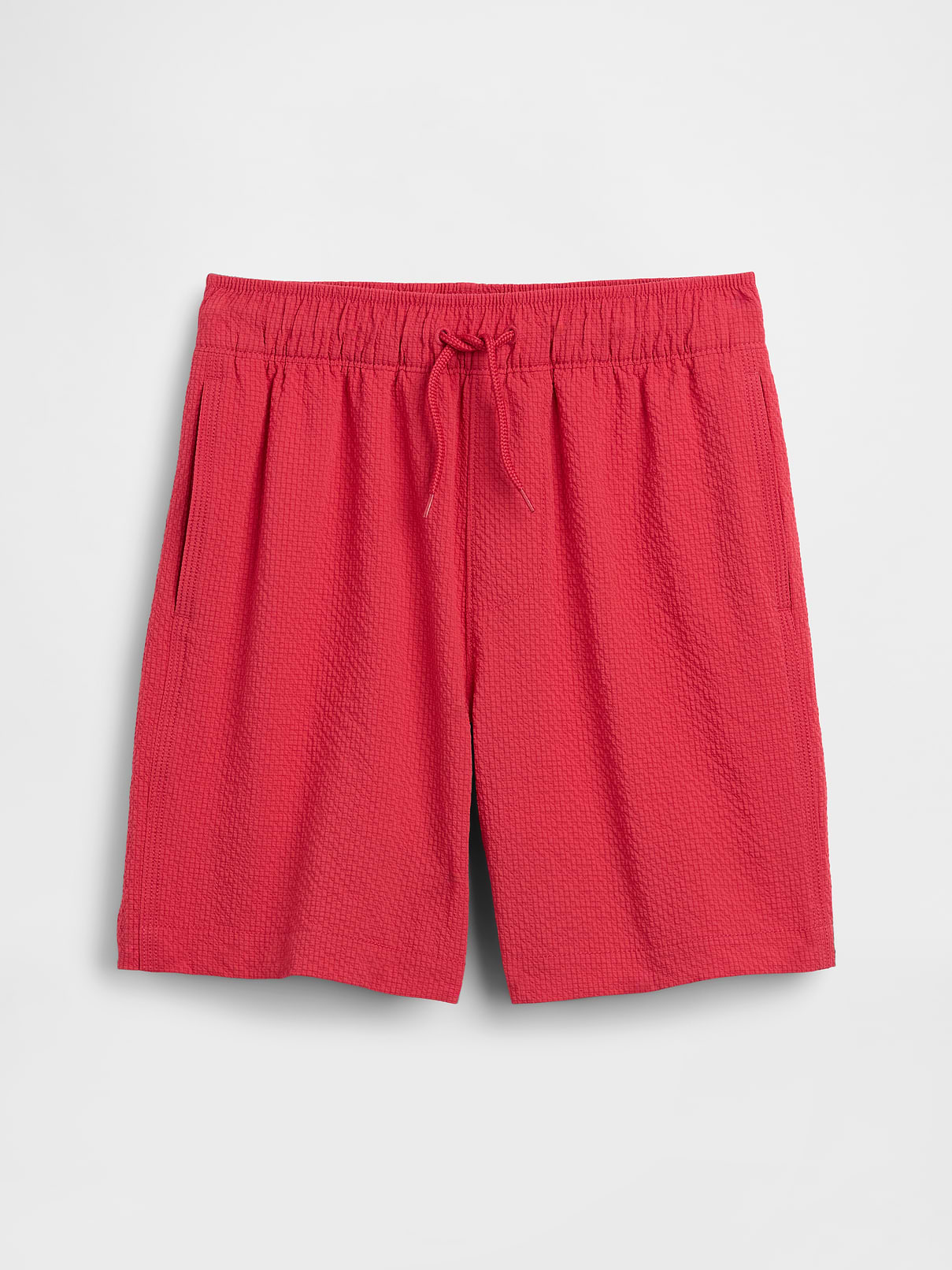 Kids 5" Seersucker Swim Trunks