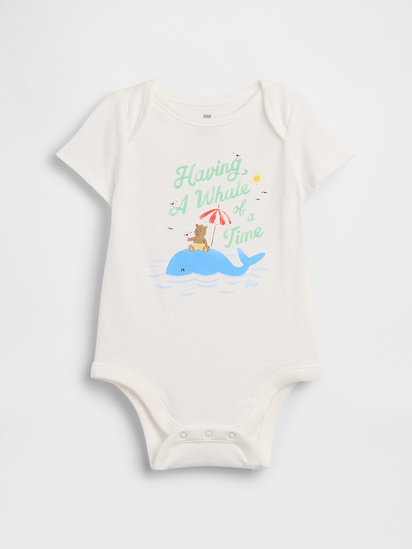 Baby First Favorites Organic Cotton Graphic Bodysuit