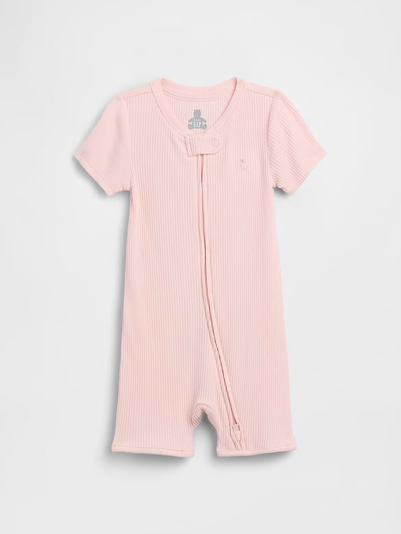 Baby First Favorites TinyRib Shorty One-Piece