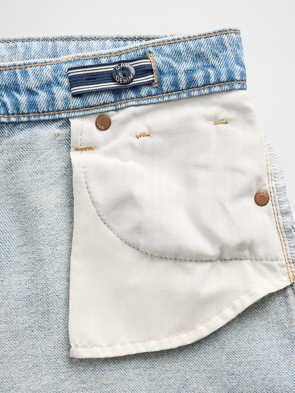 Kids Low Rise Baggy Jeans