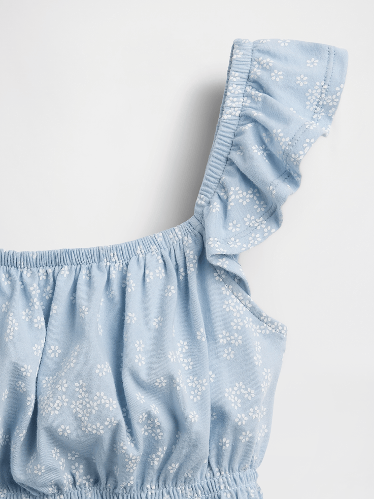 Image number 4 showing, Kids Flutter-Sleeve Smocked Peplum Top