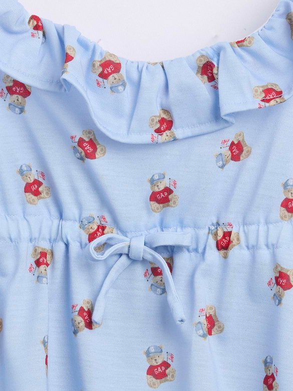 Kids Recycled PJ Ruffle Cami Short Set