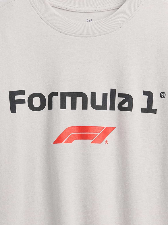 Kids Formula 1 Oversized Graphic T-Shirt