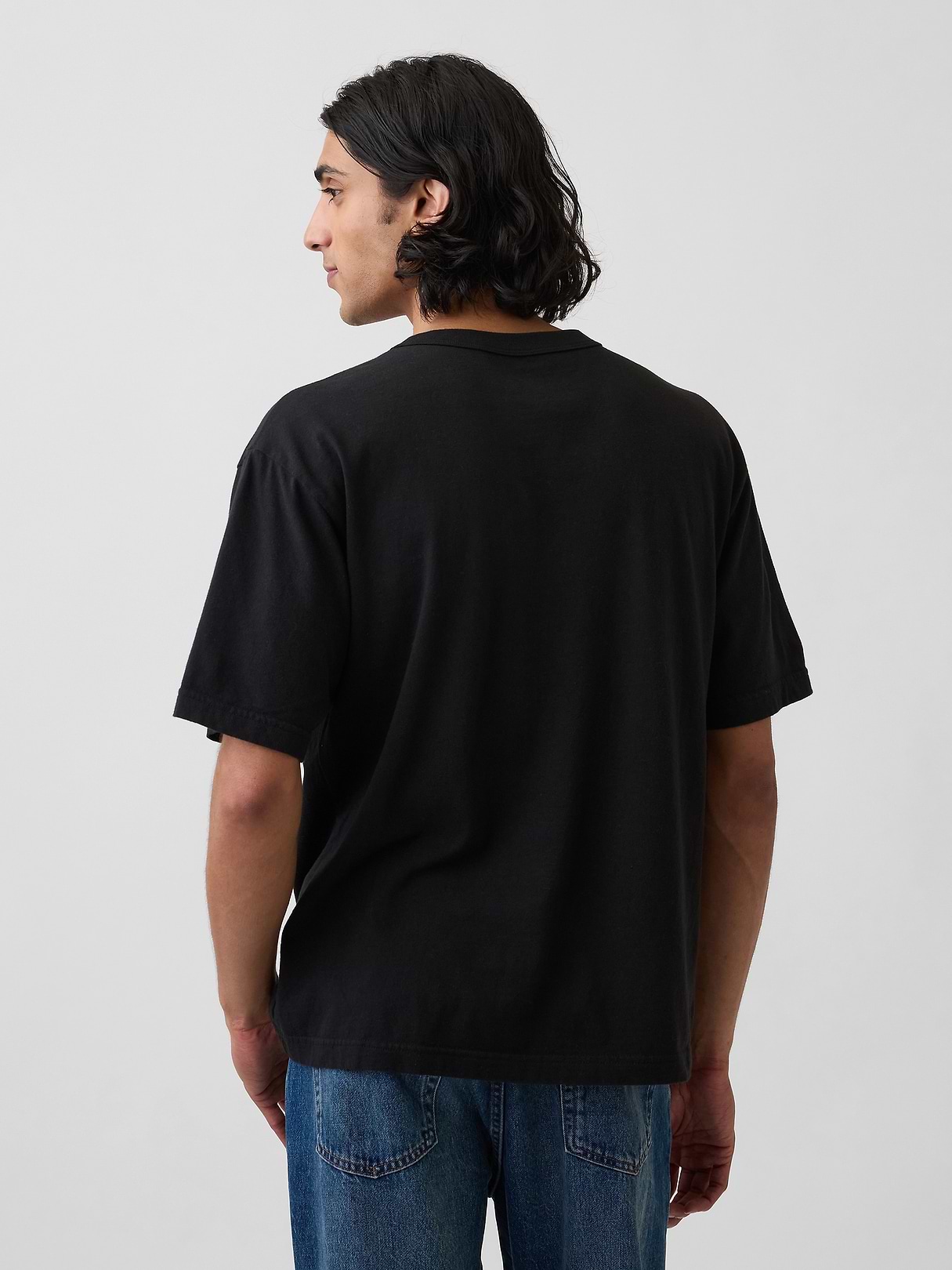 Nirvana Heavyweight Crop Graphic T-Shirt | Gap