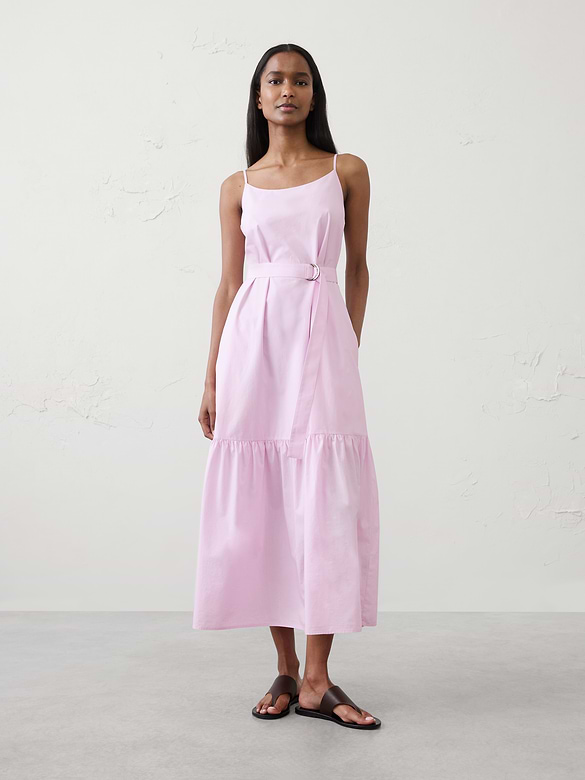 Strappy Tiered Maxi Dress