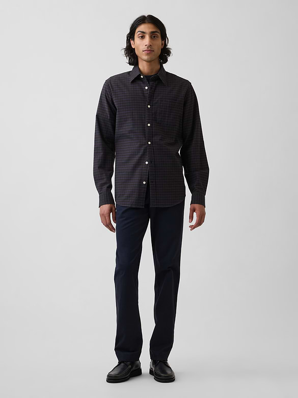Modern Straight Khakis