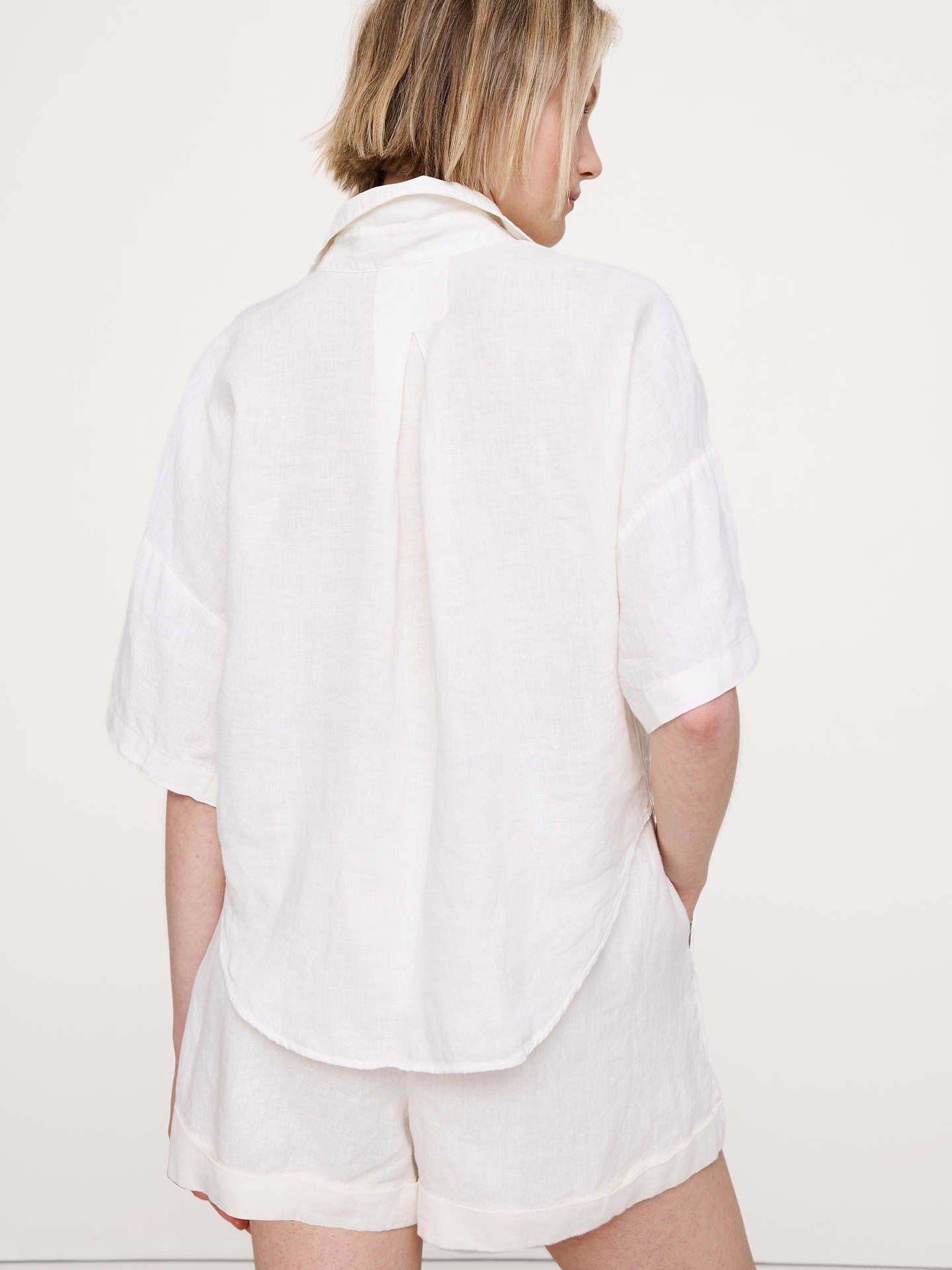 Image number 3 showing, Linen Short-Sleeve Shirt