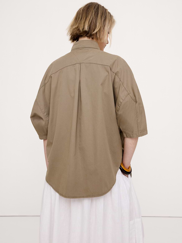 Cotton Twill Utility Tunic