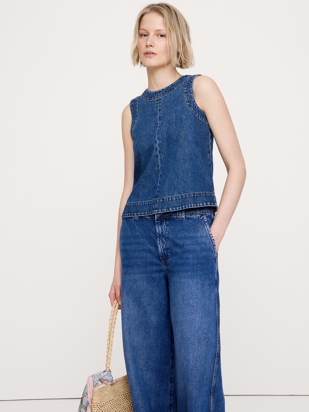 Denim Tank