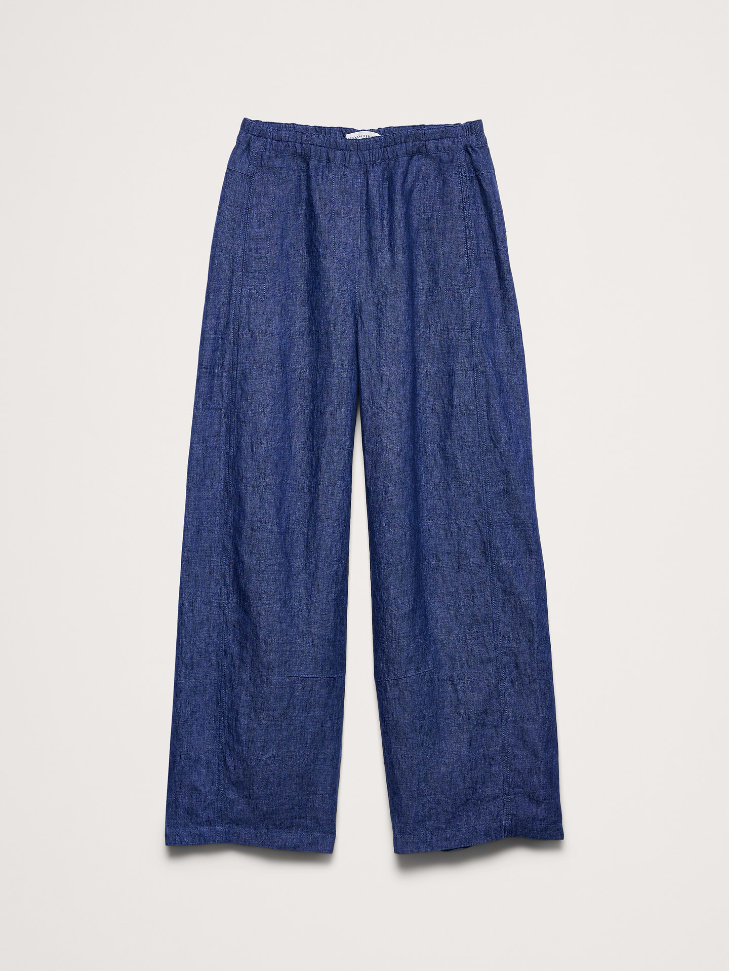 Image number 5 showing, Mid-Rise Relaxed Painter Pull-On Pant in Linen